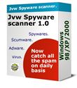 Spyware scanner with spyware database for sale